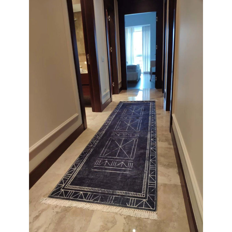 Tapis antidérapant en polyamide Firenze, Rectangle 5 pi 3 po x 7 pi 3 po