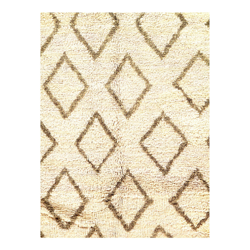 One-of-a-Kind Rectangle 8' X 9'11" Hand Knotted Area Rug