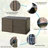 FRESCOLY 45'' W 88 Gallons Deck Box-59722541