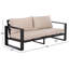 Canapé en aluminium Dwyer Fash-1806179588