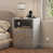 Grey 2 Drawer