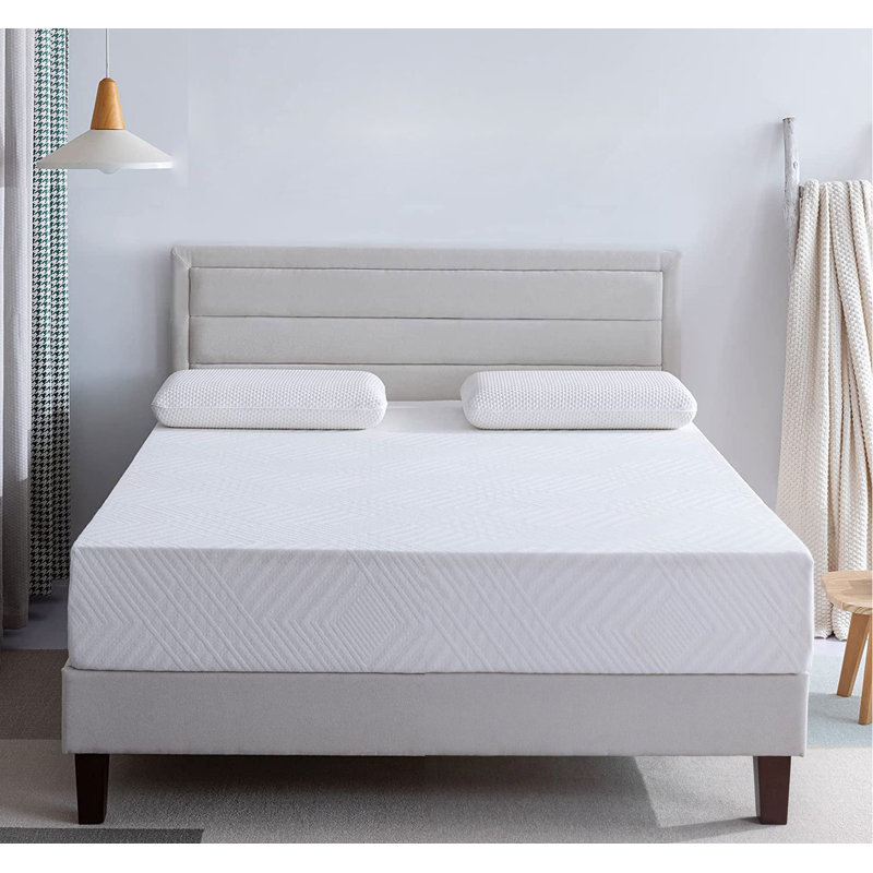 Matelas en mousse viscoélastique 10 "Tankersley Meidum, Grand lit court