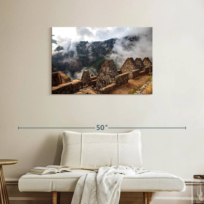 Lilie Cloudy Machu Picchu, 24" H x 36" W
