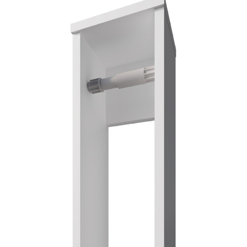 Porte-papier Toliet Magna, blanc