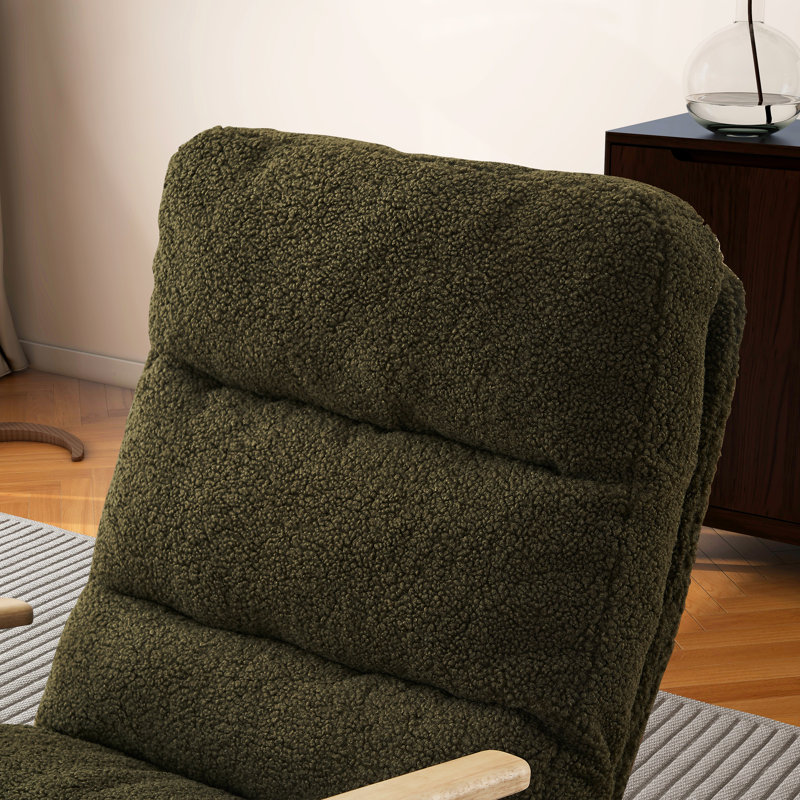 Chaise berçante Kolie, Vert