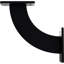 Support en acier thermolaqué noir l 2 po x P 7 po x H 7 po-64105814-64105808