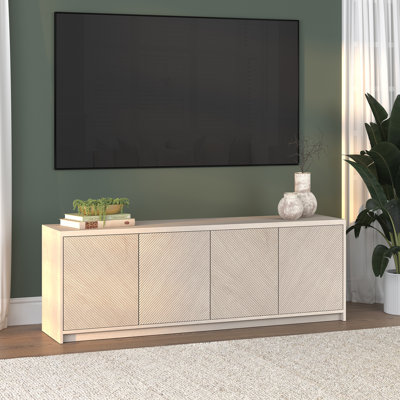 Renad Rectangular TV Stand for TV's up to 78" in