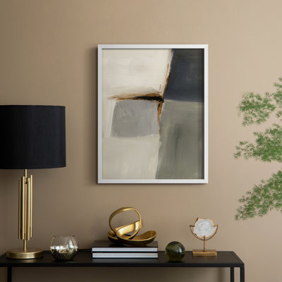 Reproduction encadrée Seglomed Neutralité II - bois massif