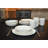 Porcelain China Dinnerware Set 16 Piece - Service for 4