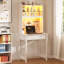 Computer Desk with Power Outlet-1217118174