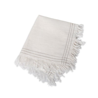 Coastal Cottage Linen Blend Square Napkin
