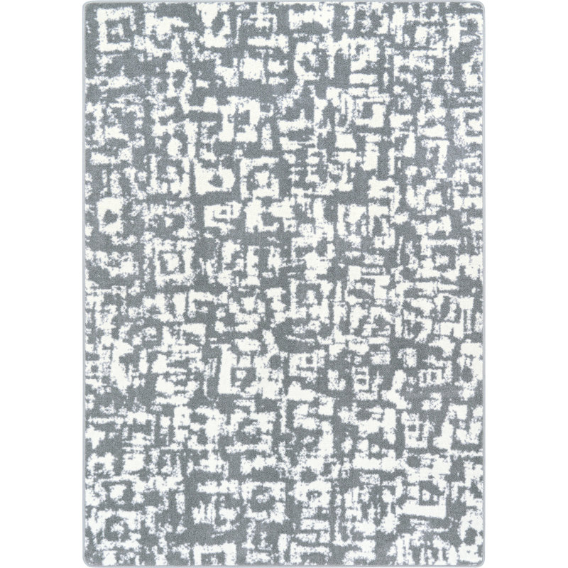 Tapis à motif de blocs WorkSpace, Rectangle 5 pi 4 po x 7 pi 8 po