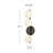 Selene Steel Swing Arm Sconce