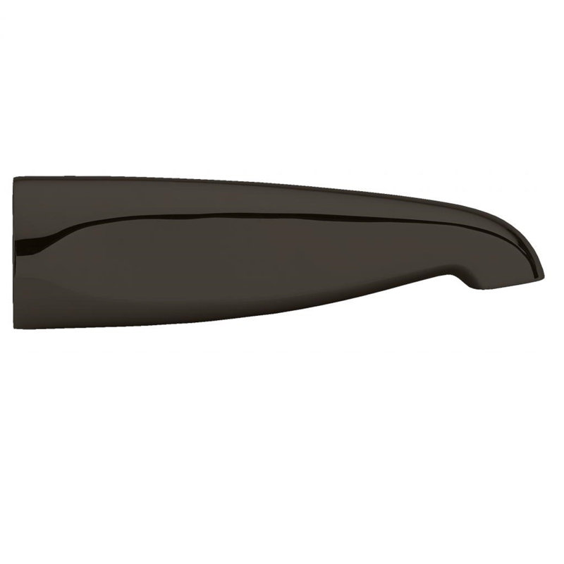 8-1/2" Reach Brass Wall Mount Bathtub Spout, Oil Rubbed Bronze