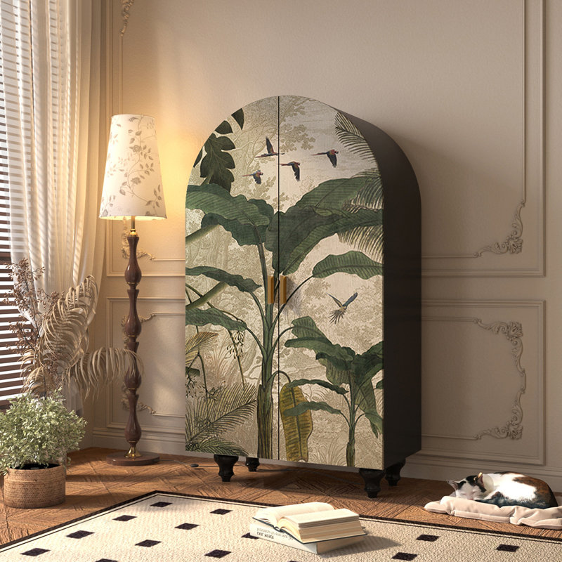 Armoire à double porte Vintage Home Decor