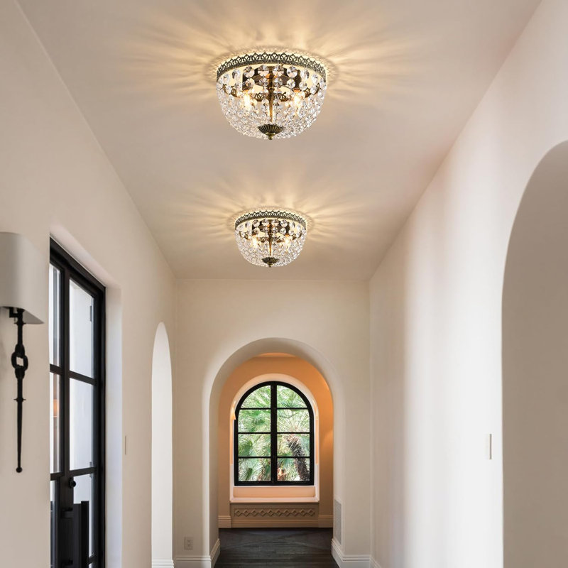 Lustre en cristal French Empire