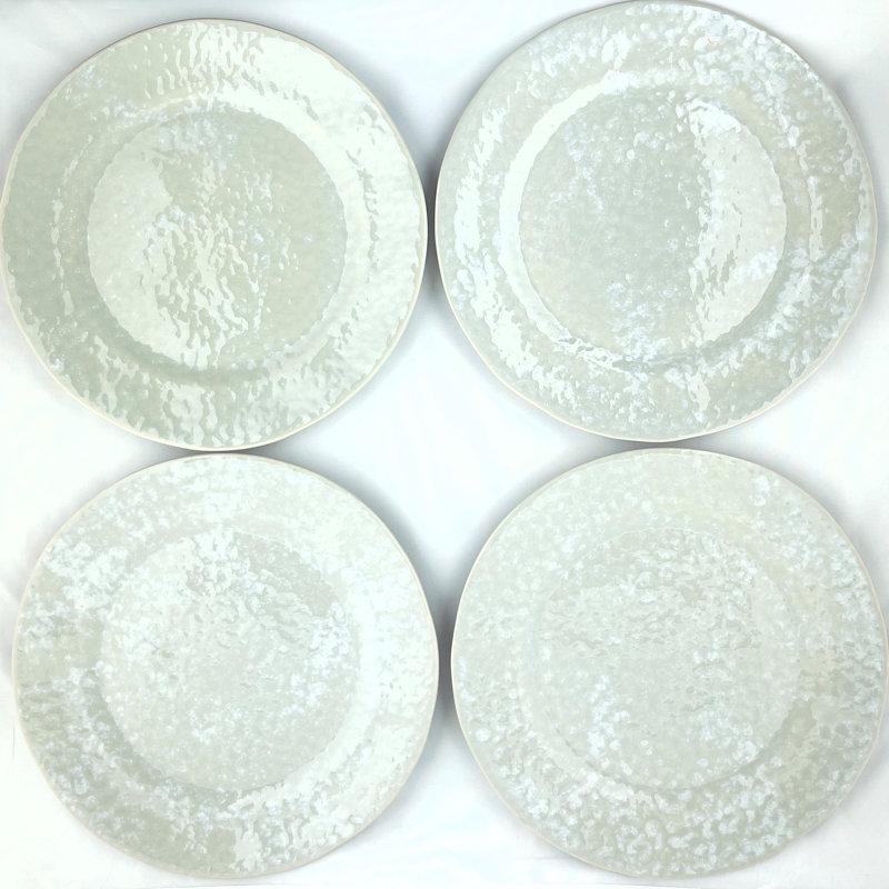 Assiette plate Paulin, gris