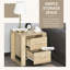 48 cm W Bedside Table