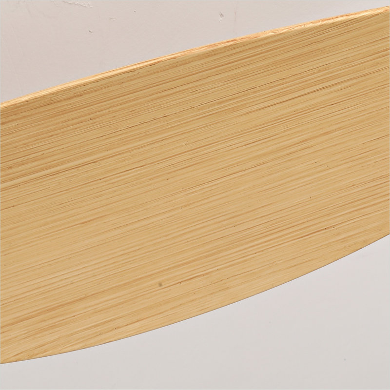 Ventilateur de plafond à profil bas avec lumière DEL, fonctionnement à distance, 52 pouces, finition blanc doux, pales en ABS, résistant à l'humidité pour une utilisation intérieure / extérieure
