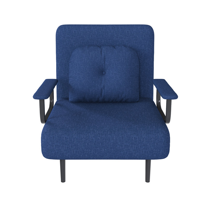 Fauteuil convertible Qirae, Bleu