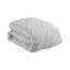 Rukai 100% Cotton Diamond Clip Jacquard 3D Fringe Texture 5-Piece Comforter Set-671659240-671659239