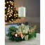 Poinsettia Candelabrum Arrangement