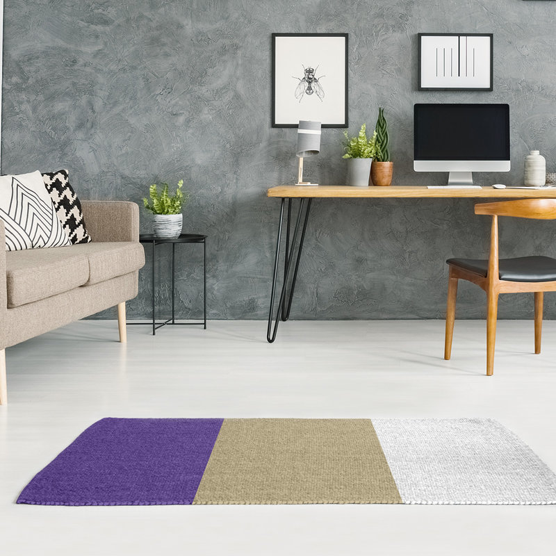 Chenille Indoor Rug, Rectangle 5' x 7'