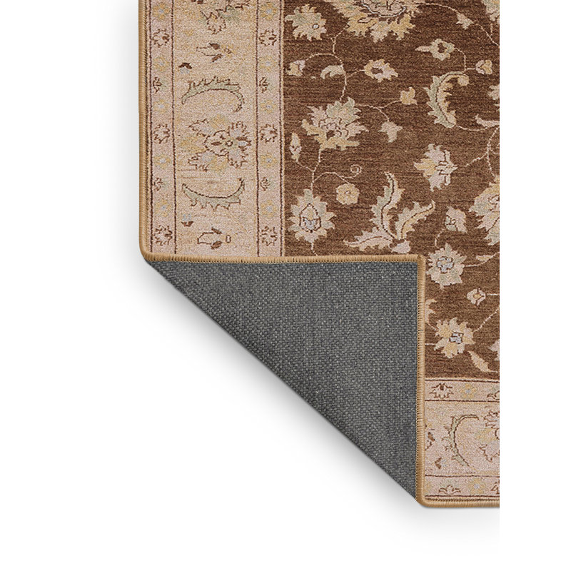 Tapis brun / beige Balig, Rectangle 3 pi x 5 pi
