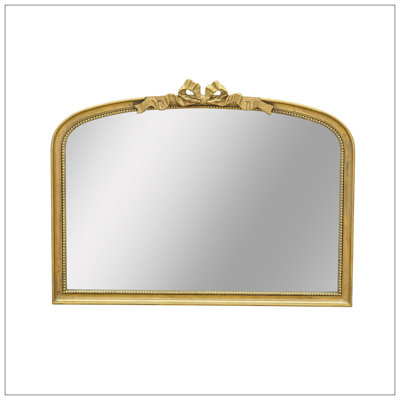 Miroir arqué de style baroque