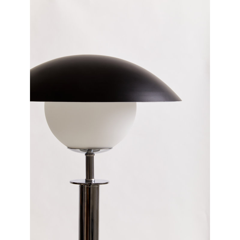 Cazzie Metal Table Lamp, Silver