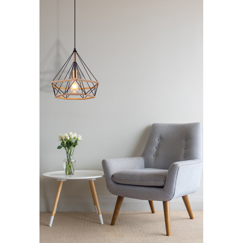 Patricia 1 - Light Black Single Pendant