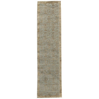 Fiesole Hand-Knotted Area Rug in Sprig