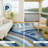 Machine Washable Indoor/Outdoor Chantille ACN2467 Mid-Century Modern Rug-478137765-478137775
