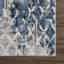 Tapis abstrait bleu / gris Bolme-1792750160