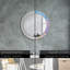 Huldar Glass Flat Wall Mirror