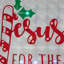 Enseigne de Noël 43 "holographique lumineuse Jésus est la raison 43"