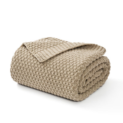 Chunky Chenille Weighted Throw Blanket