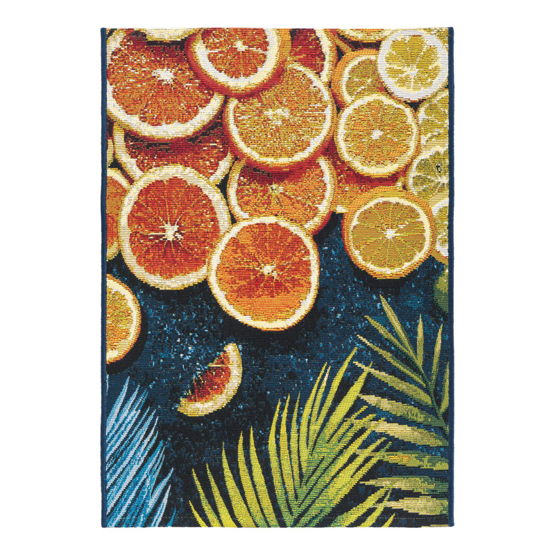 Tapis d'extérieur intérieur / extérieur Coastal, Rectangle 2 pi x 3 pi 1 po