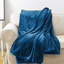 Aspire Homeware Ultra-Soft Hotel Quality Reversible Plain Weave Fleece Throw Blanket-121706671-121706679