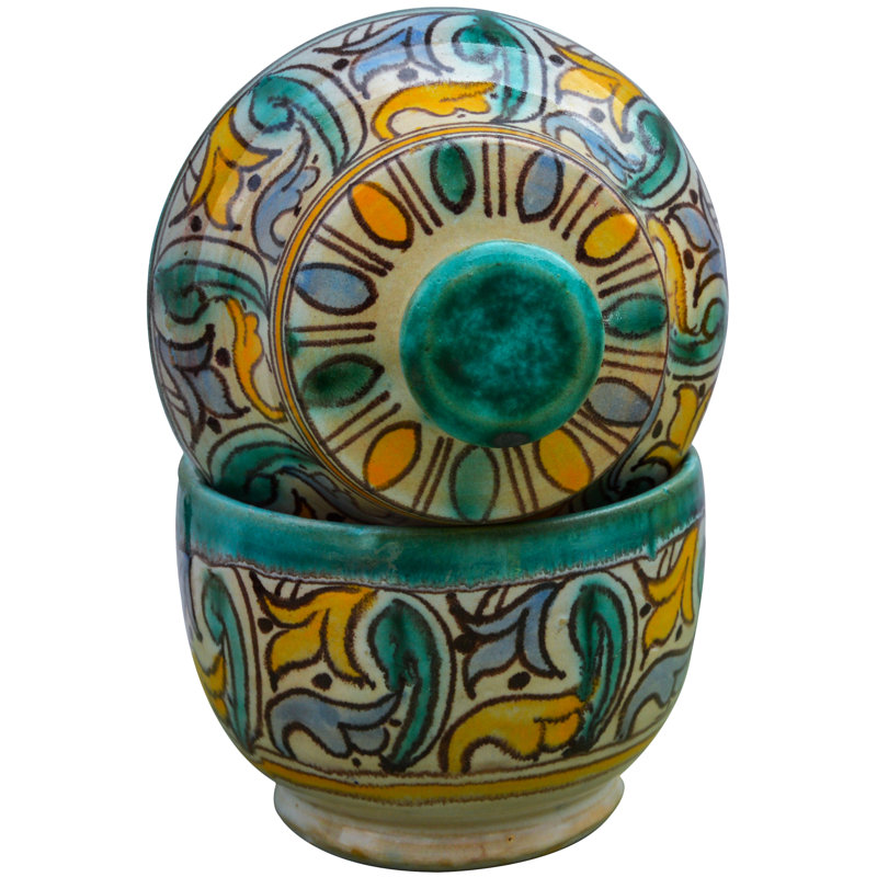 Moorish Handmade Ceramic Decorative Bowl