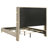 Rohnan 61-inch Upholstered Queen Wingback Bed Beige-114385233-96122306