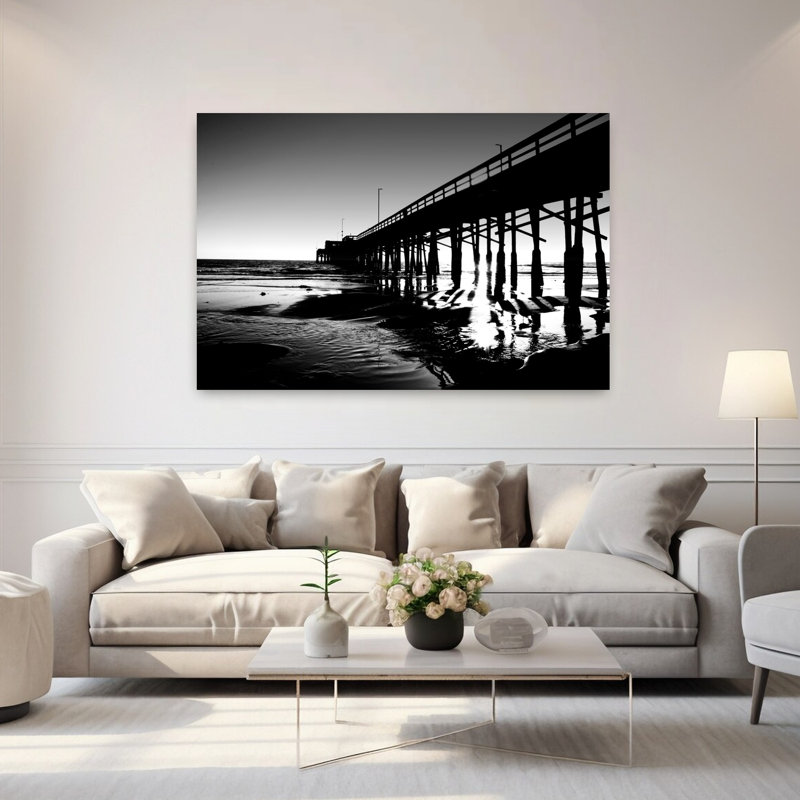 California Pier, H 40 po x l 60 po