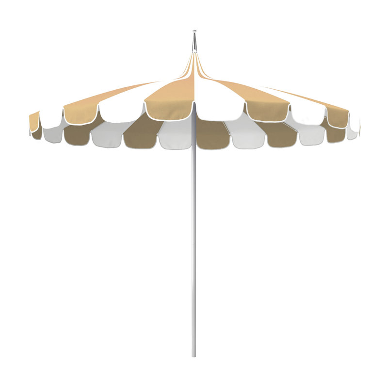 Parasol 8,5 pi Sunbrella®, Toile Sunbrella® beige antique