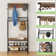 Benjam Hall Tree 27.56'' Wide with Bench and Shoe Storage