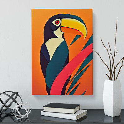 Toucan Abstract Vol.3 - Wrapped Canvas