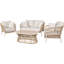 Aris Wicker 4 - Person Garden Lounge Set