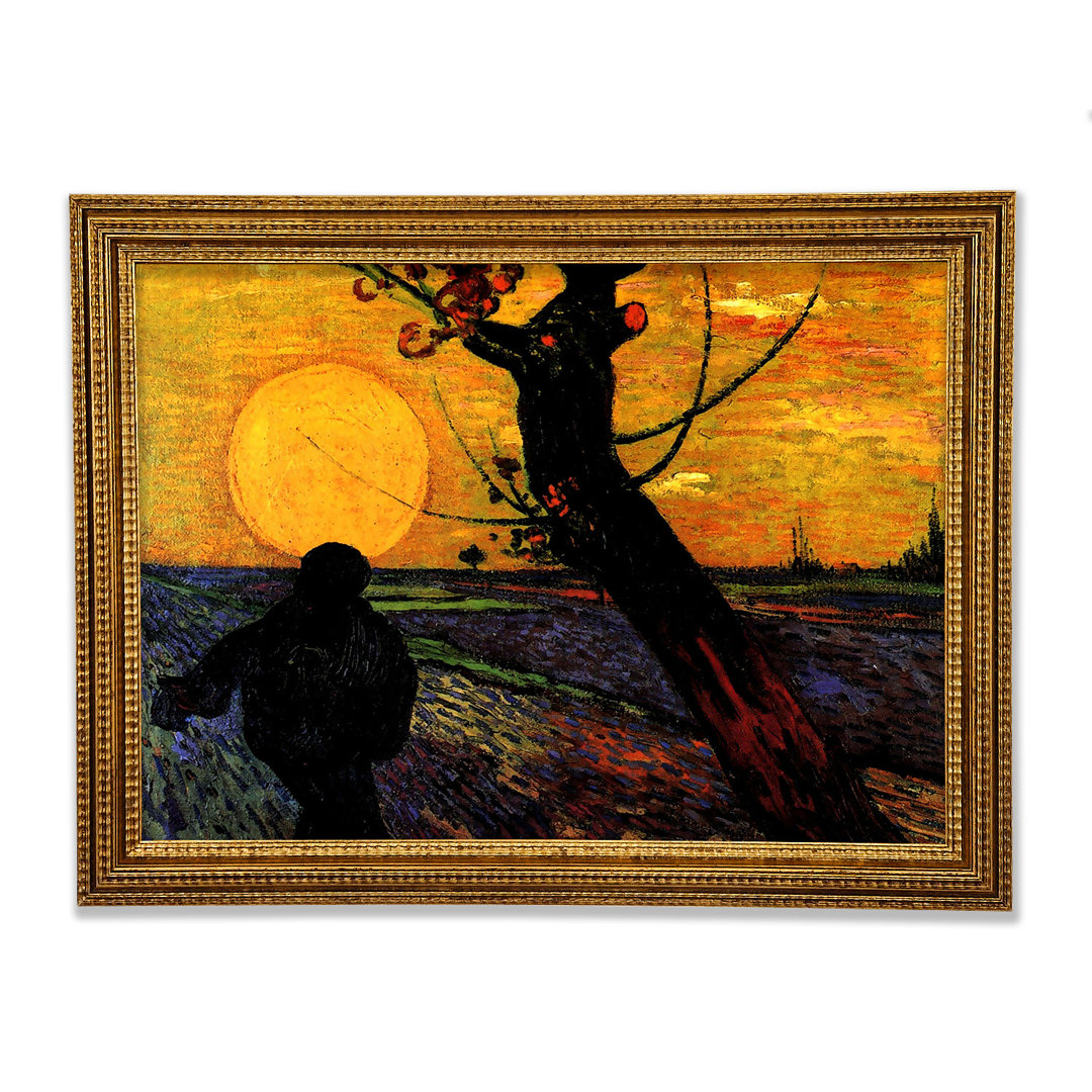 Der Sämann 2 von Van Gogh - Druck