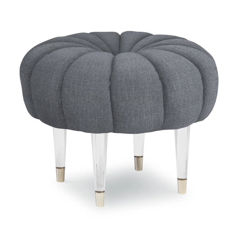 Oops A Daisy Round Ottoman, Elise Harbor