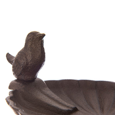 Magana Iron Single Tier Birdbath