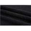 Canapé modulaire incurvé à compression noir, canapé-lit en chenille haute densité 30D pour appartement, salon L 110 po-1850676671